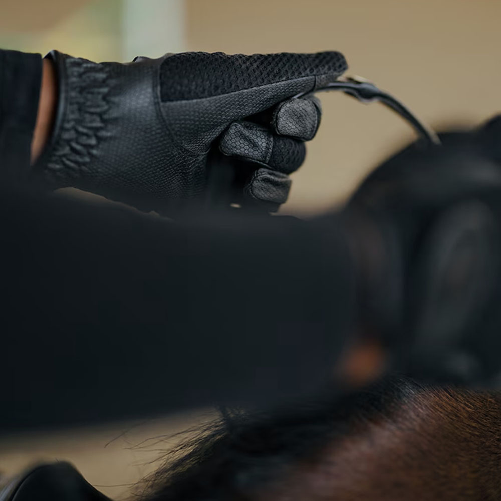 Reithandschuhe HS Air Touch Schwarz