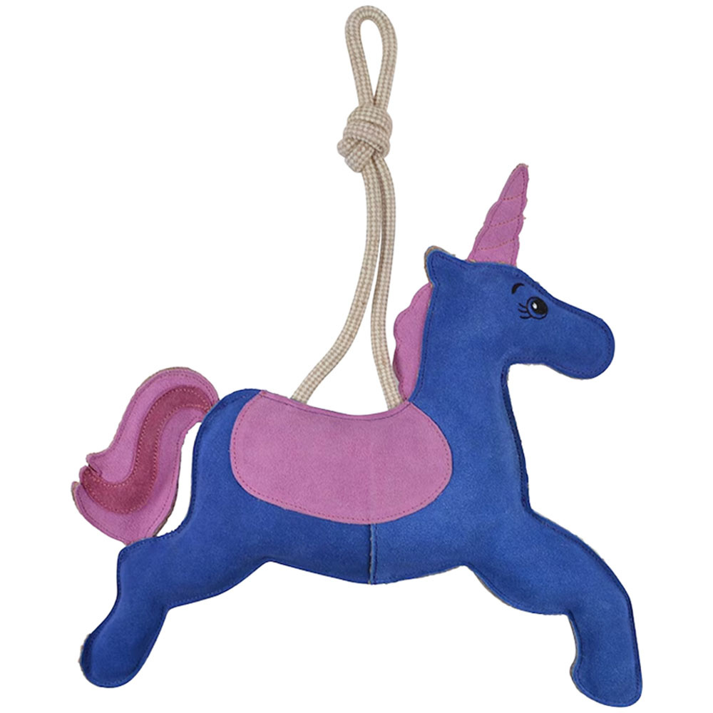 Pferdespielzeug HS Einhorn i Mocka Blau