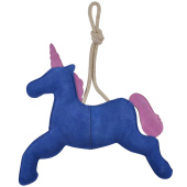 Pferdespielzeug HS Einhorn i Mocka Blau Pferdespielzeug HS Einhorn i Mocka Blau