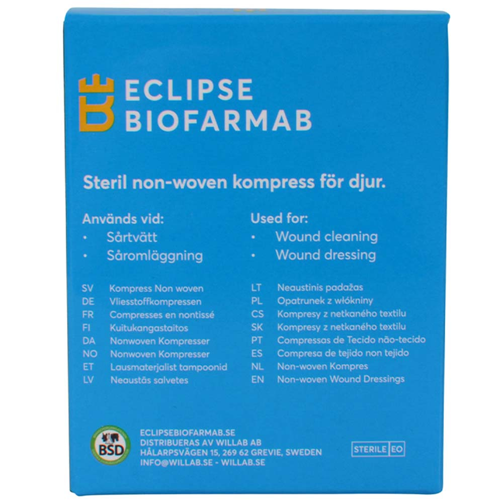Sterile Wundauflagen für Pferde 5-pack 5x5cm