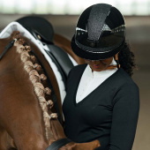 Reithelm HS MIPS Vision Shiny Star Schwarz