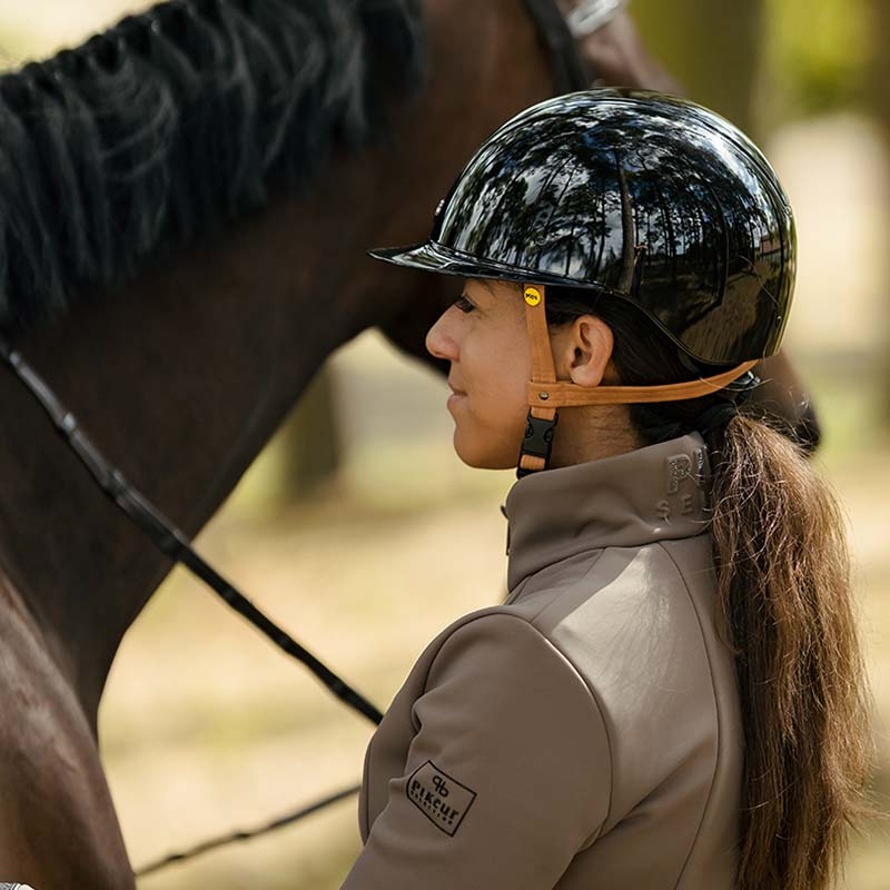 Reithelm HS MIPS Vision Shiny Gem Schwarz