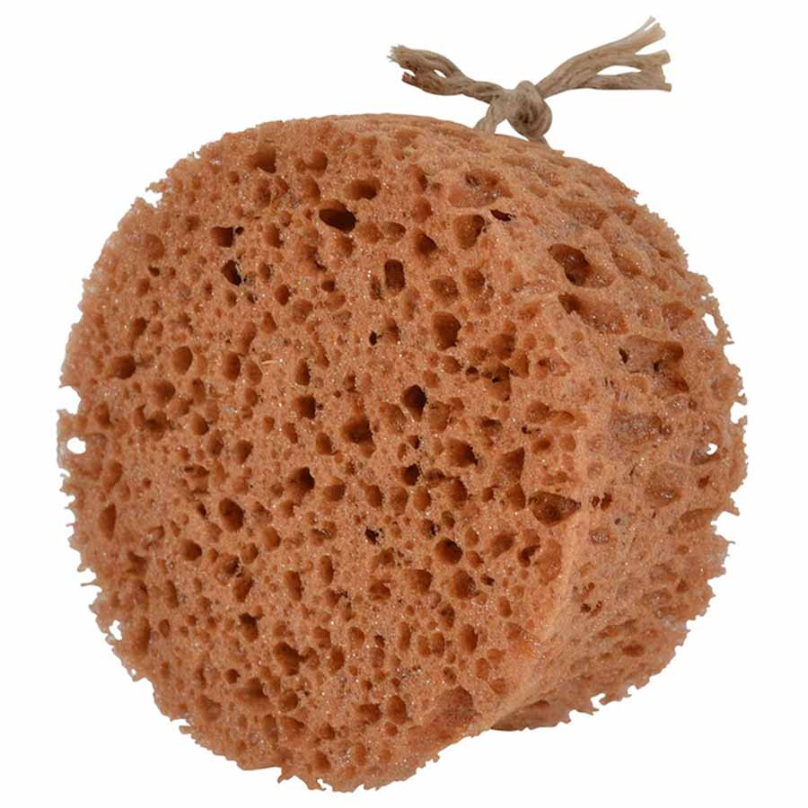 Runder Schwamm Braun