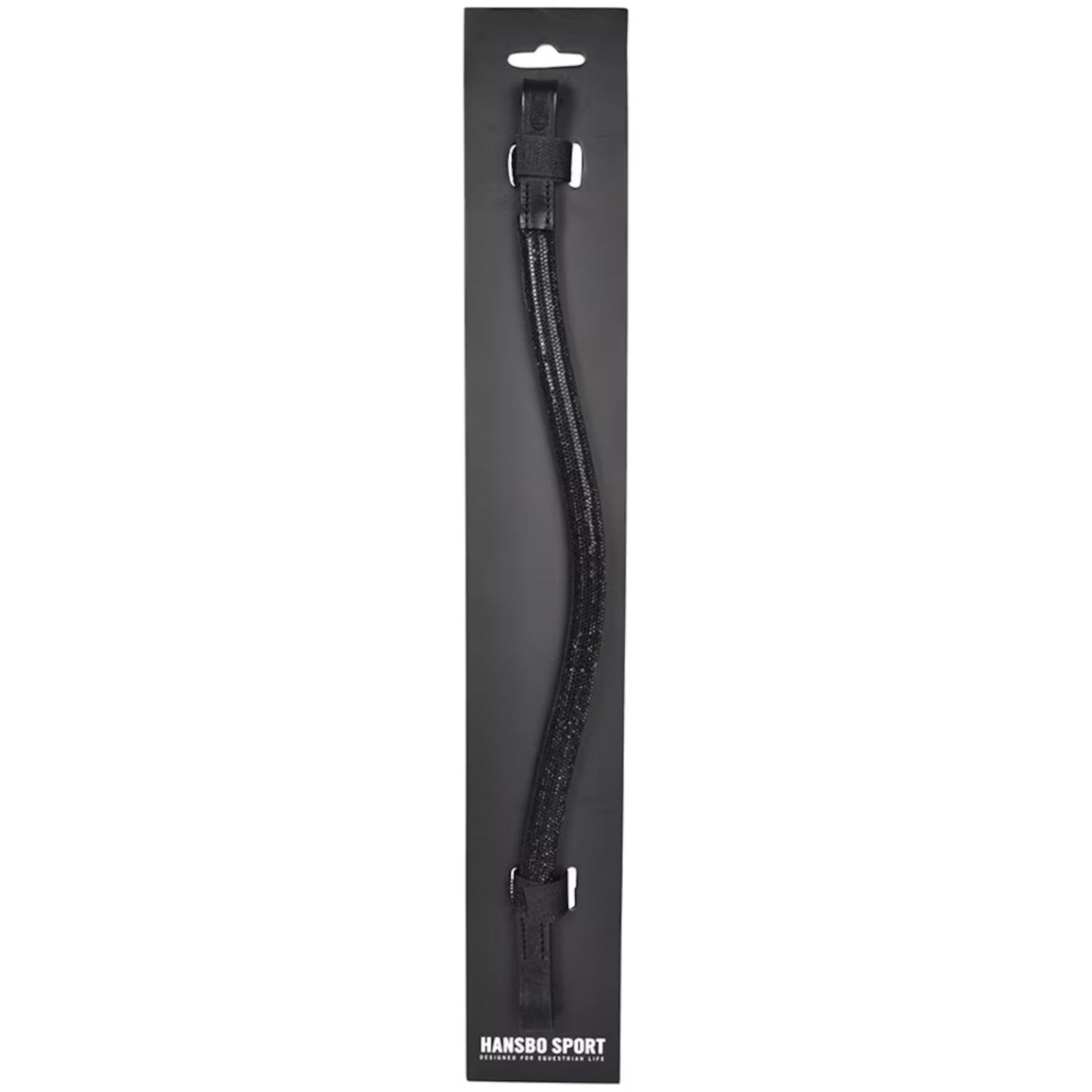 Stirnriemen HS Glitter Schwarz