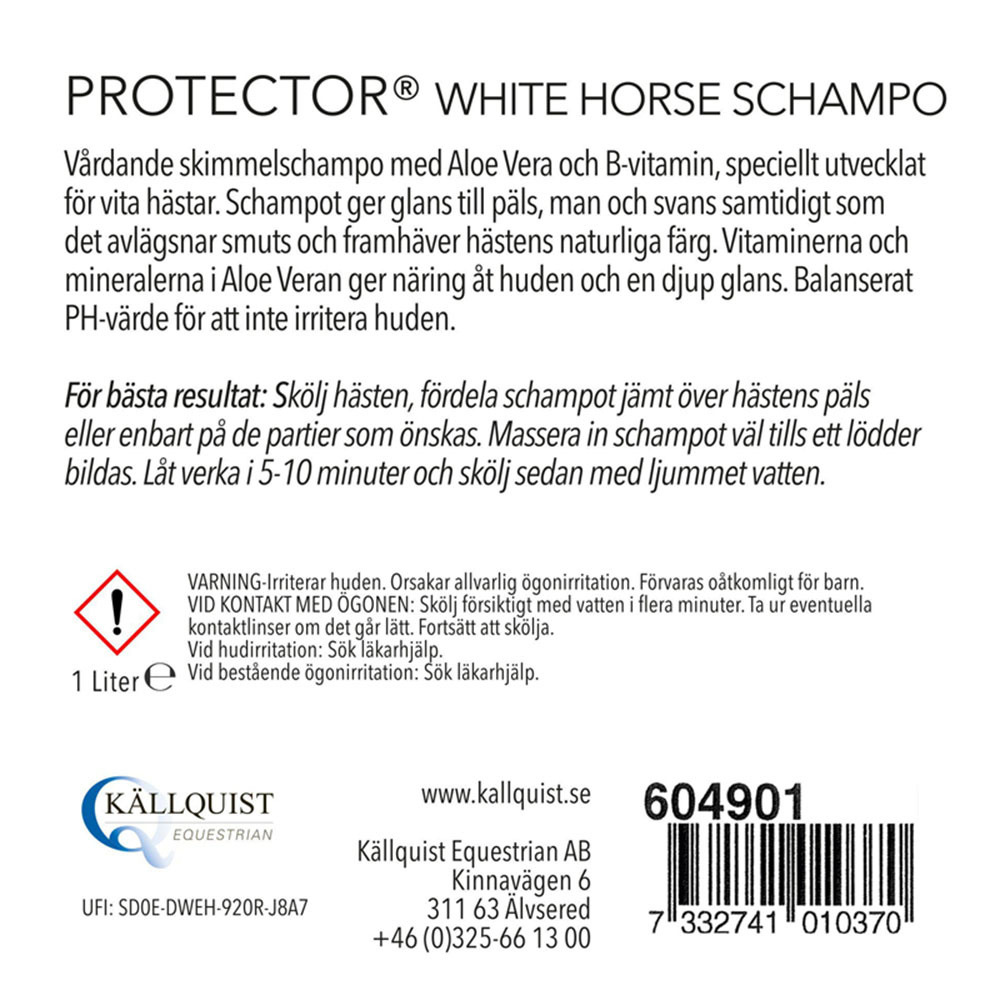 Skimmelschampoo White Horse 1L