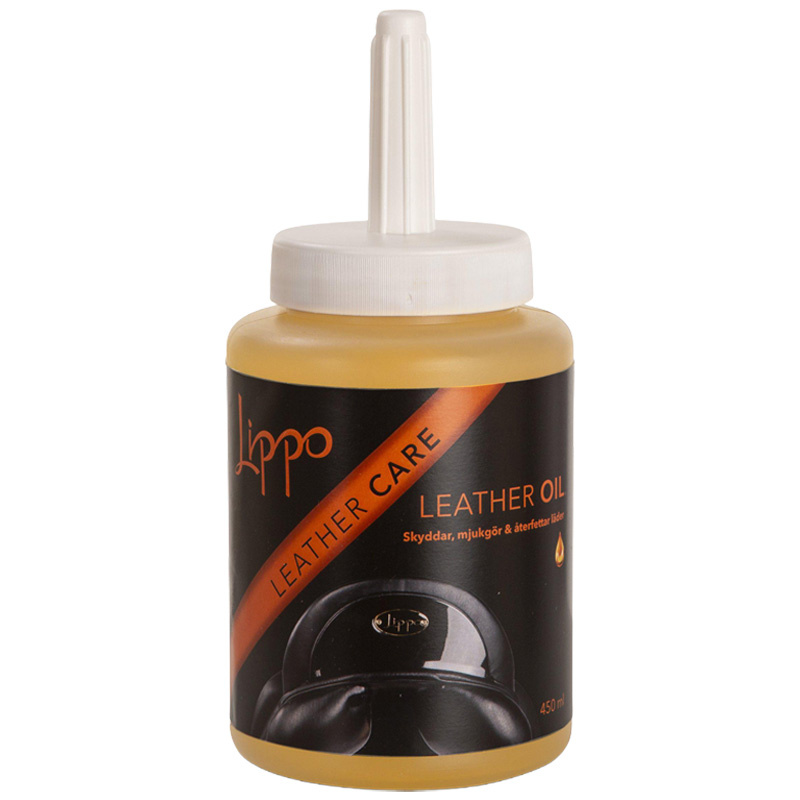 Lederöl mit Pinsel 450ml