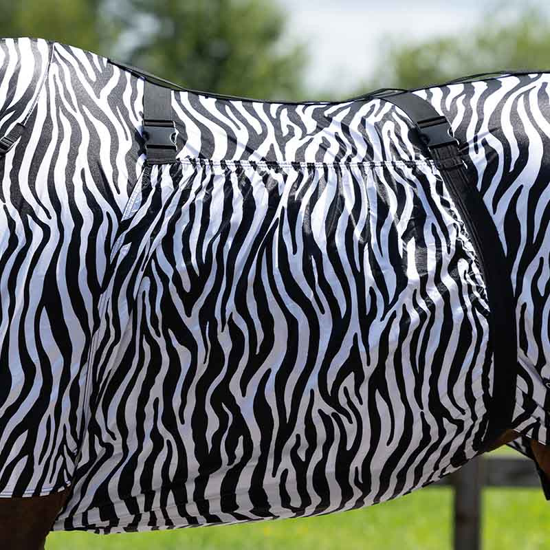 Ekzemdecke UV-Resistant Zebra Schwarz/Weiß