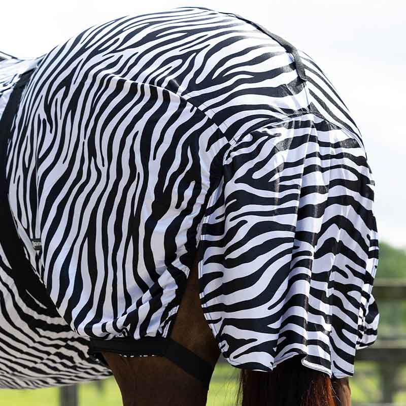 Ekzemdecke UV-Resistant Zebra Schwarz/Weiß