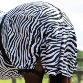 Ekzemdecke UV-Resistant Zebra Schwarz/Weiß Ekzemdecke UV-Resistant Zebra Schwarz/Weiß