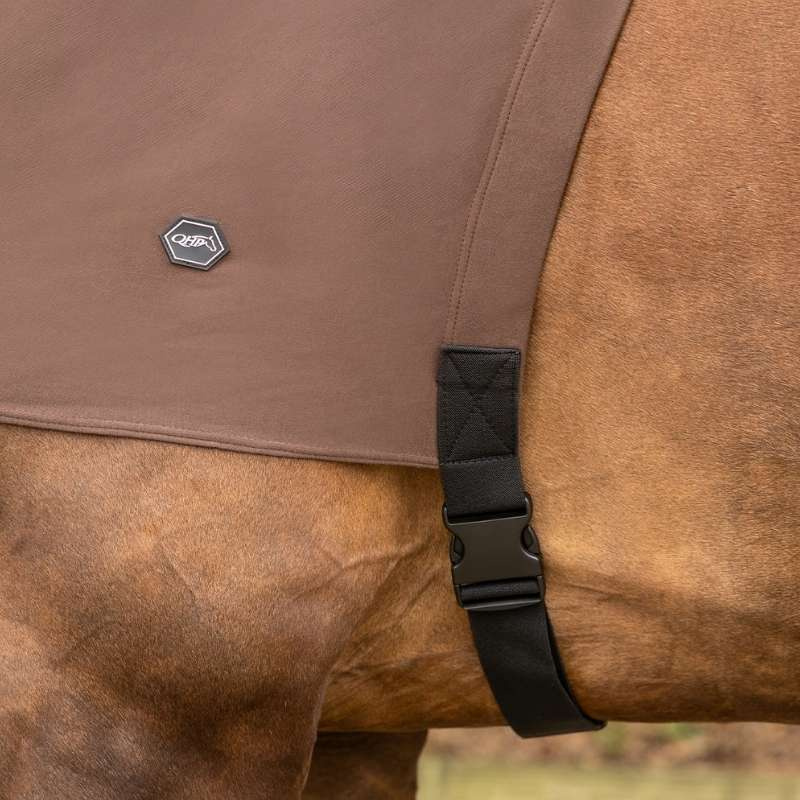 Ekzemhalsteil Elastic Braun