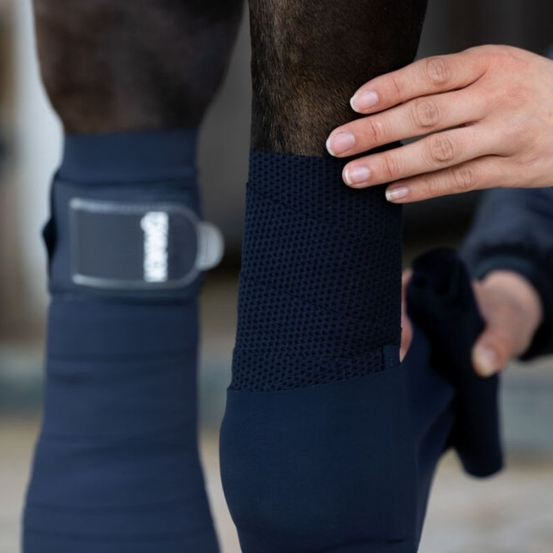 Bandagen Softshell Mesh Marineblau