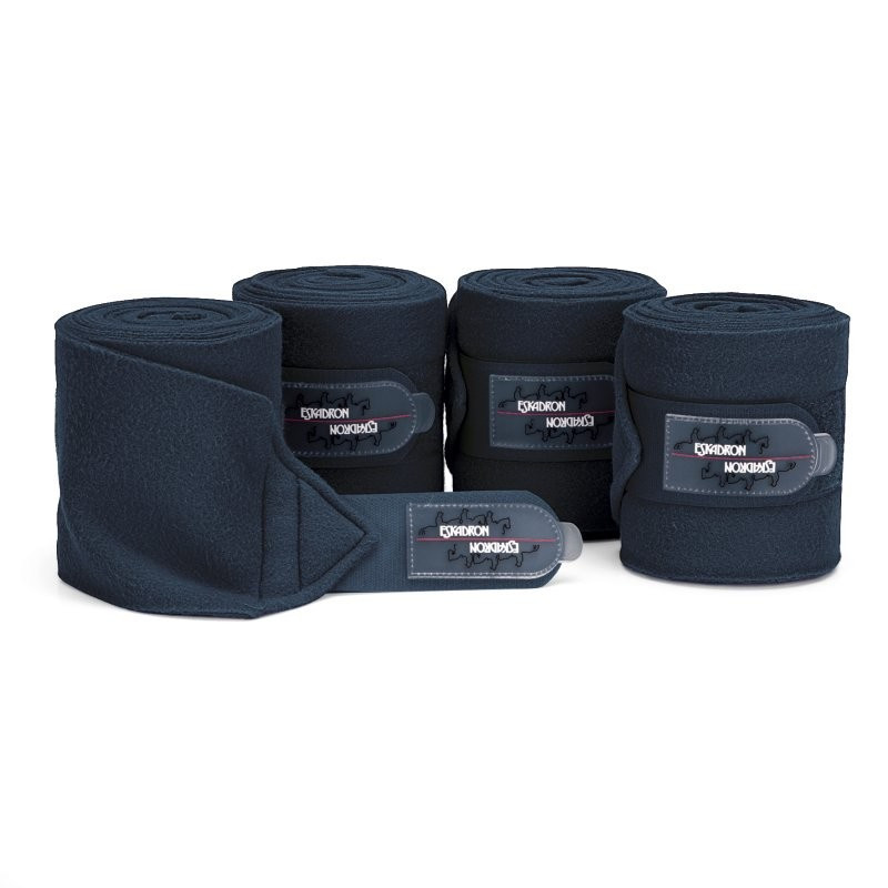 Fleecebandagen 4er-Pack Marineblau