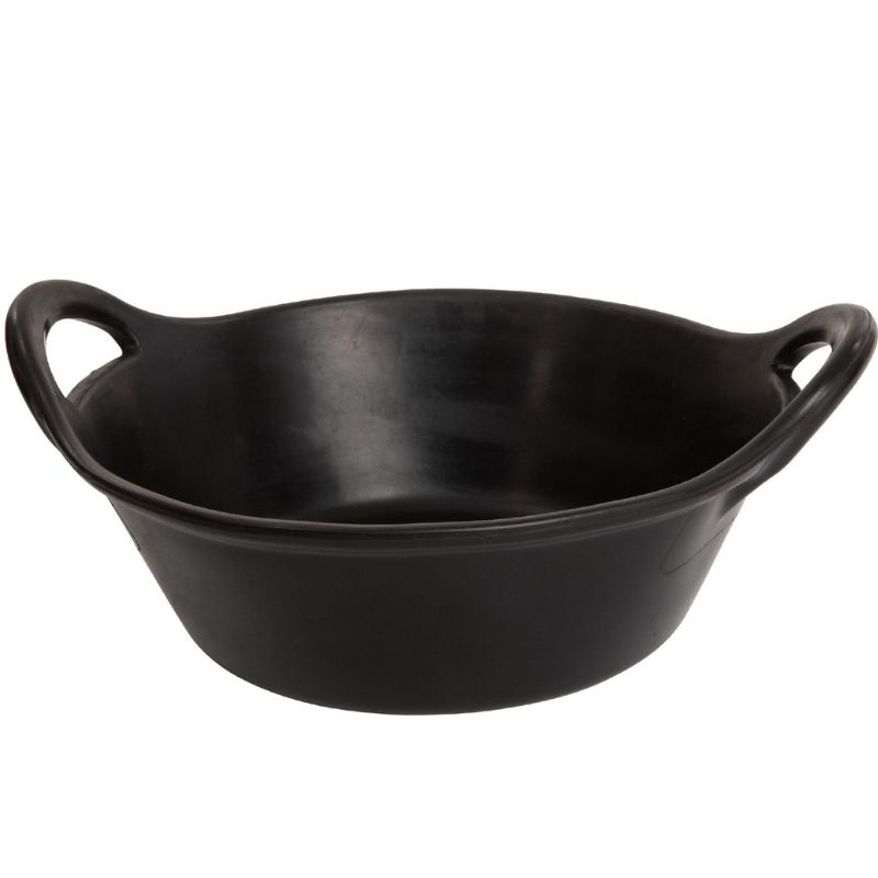 Futterschüssel Rubber 11L Schwarz