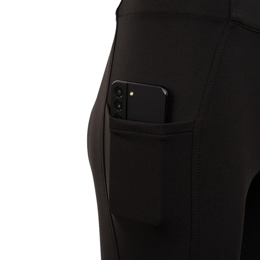 Reithosen Bouvardia Silikon Vollbesatz Schwarz