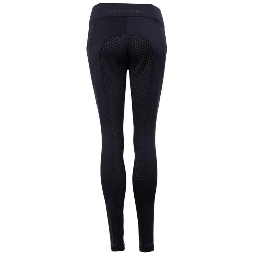Reitleggings Bouvardia Silicone Full Seat Marineblau