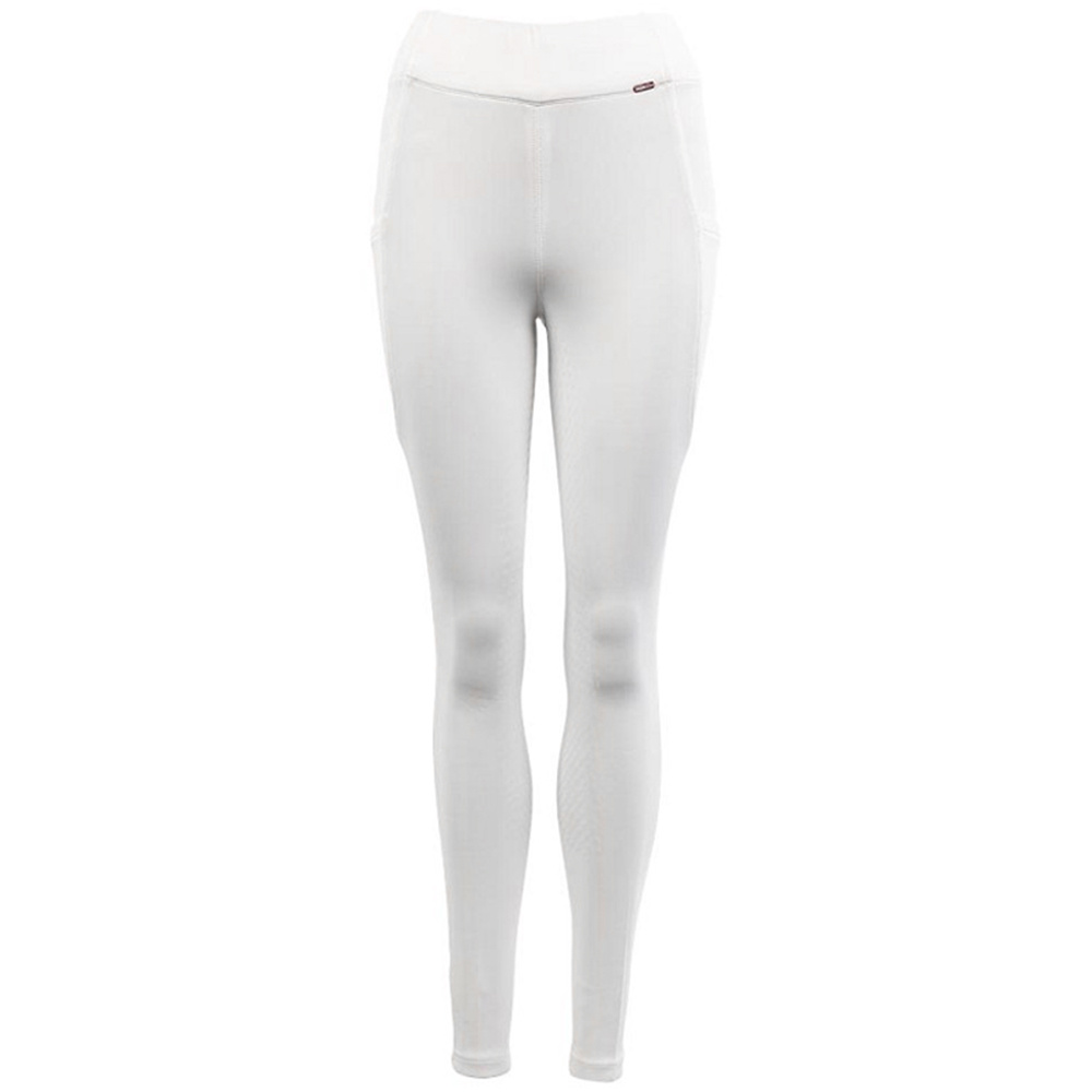 Reitleggings Bouvardia Silicone Full Seat Weiß
