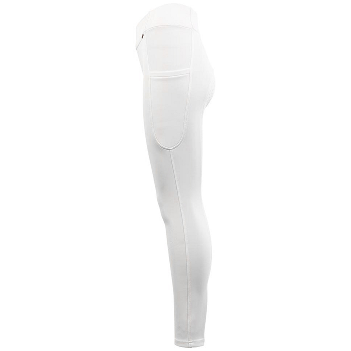 Reitleggings Bouvardia Silicone Full Seat Weiß
