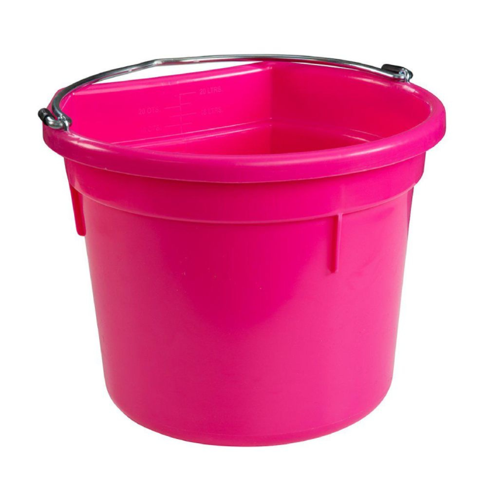 Eimer mit flacher Rückseite Rosa