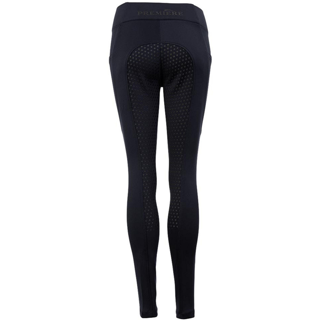 Reitleggings Kinder/Junior Bitterroot Silicone Full Seat Marineblau