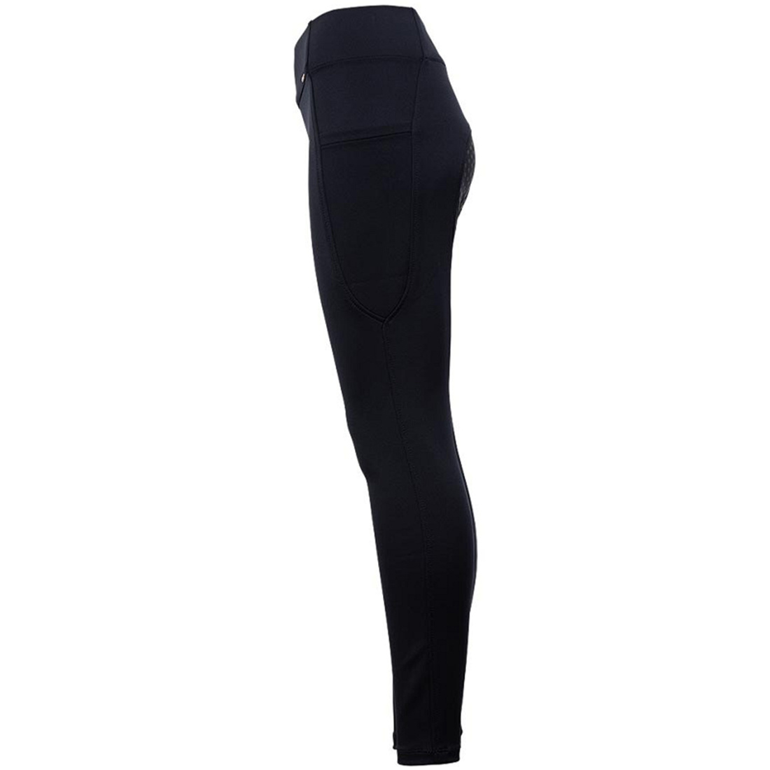 Reitleggings Kinder/Junior Bitterroot Silicone Full Seat Marineblau