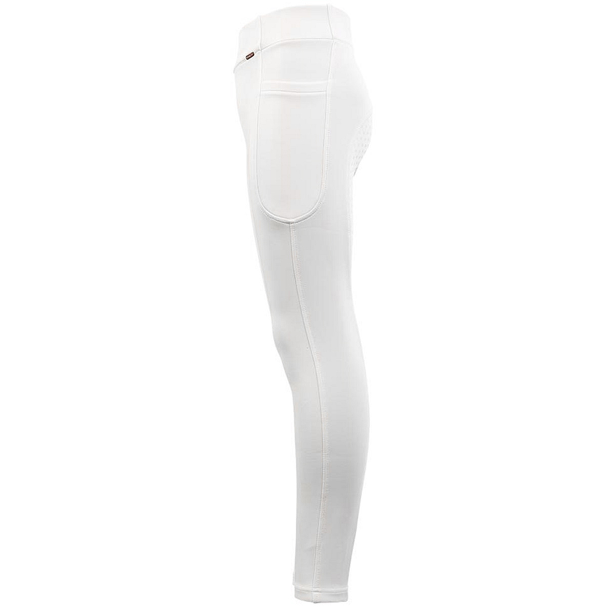 Reitleggings Kinder/Junior Bitterroot Silicone Full Seat Weiß