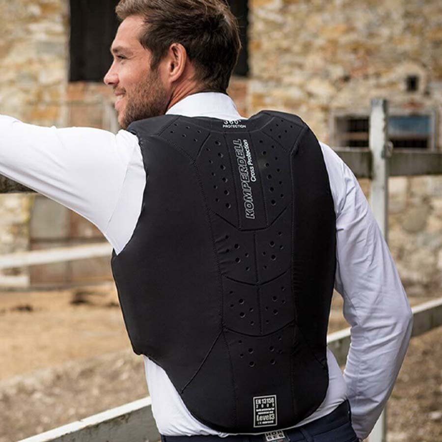 Sicherheitsweste Regular Fit Schwarz