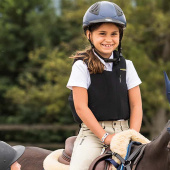 Sicherheitsweste Kinder/Jugendliche Regular Fit Schwarz Sicherheitsweste Kinder/Jugendliche Regular Fit Schwarz