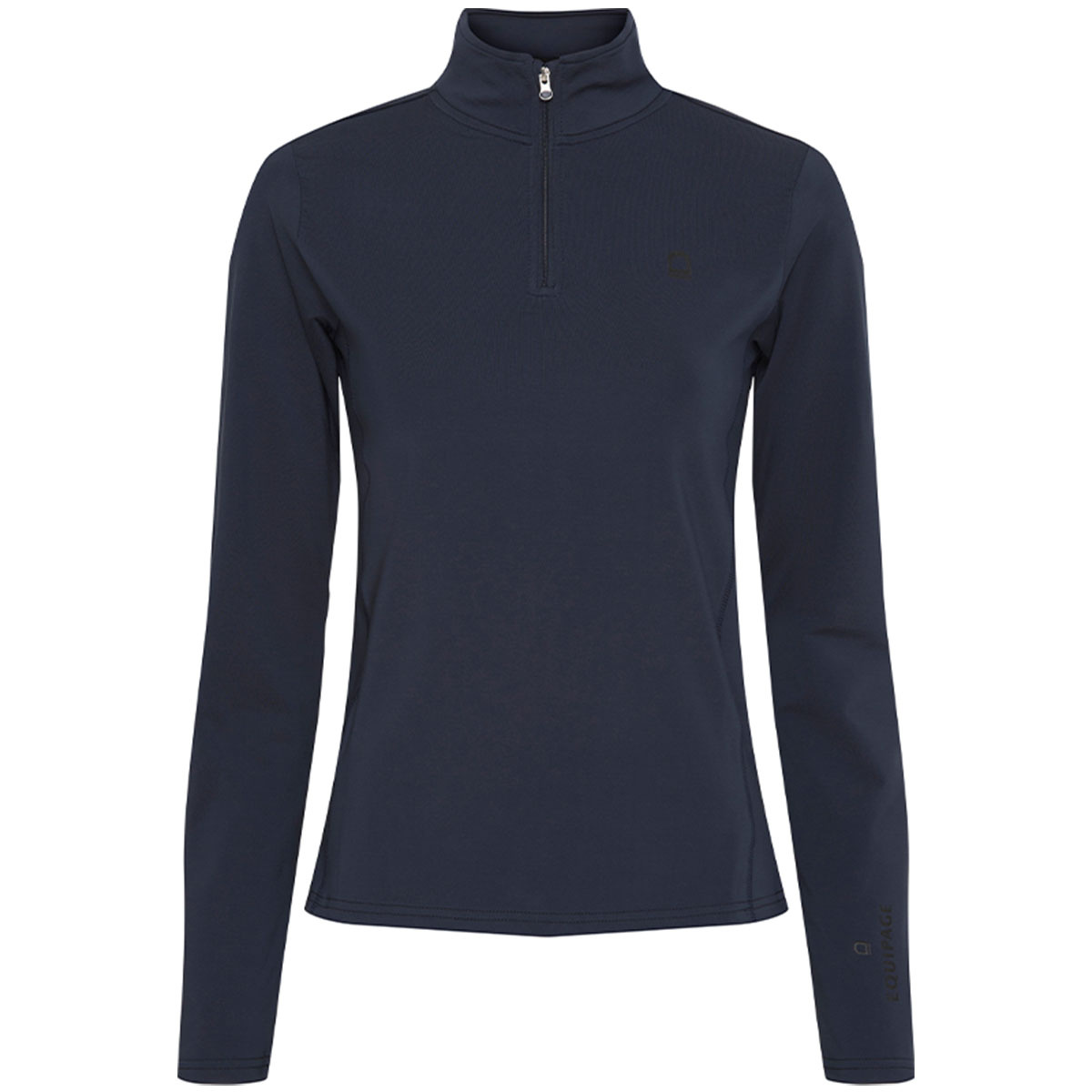 Funktions-T-Shirt Kolyma 1/4 Zip Marineblau
