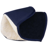 Widerristschutz Fauxfur Marineblau Widerristschutz Fauxfur Marineblau