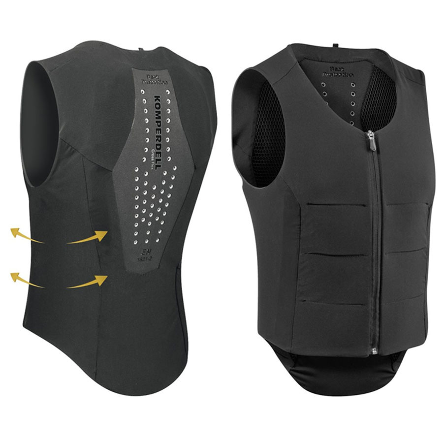Rückenprotektor Ballistic Flex Fit Regular Schwarz/Silber