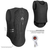 Rückenprotektor Kind/Jugend Ballistic Flex Fit Champion Schwarz/Silber Rückenprotektor Kind/Jugend Ballistic Flex Fit Champion Schwarz/Silber