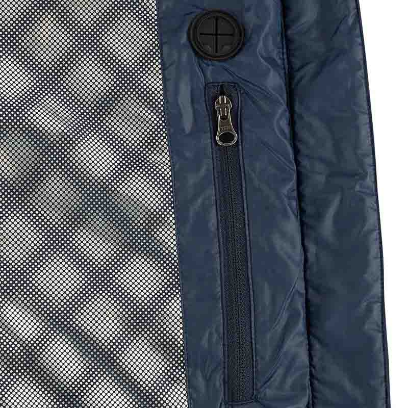 Reitweste Coach mit Heizung Marineblau