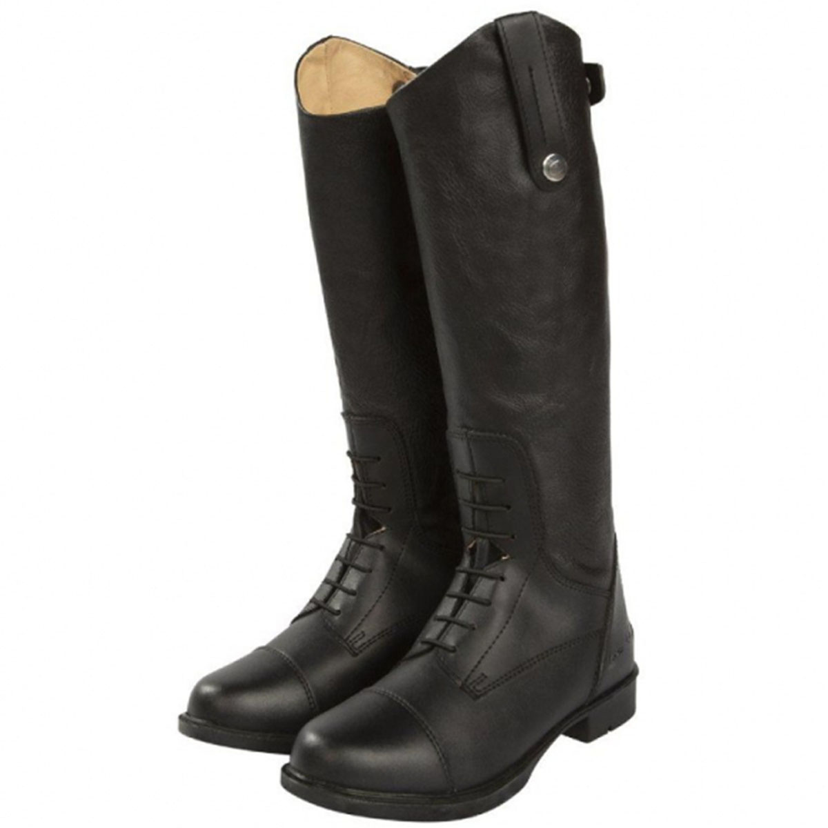 Reitstiefel Junior Mandy Protec Synthetik Schwarz