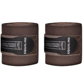 Bandagen Work Bandage Elastisch/Fleece 2er-Pack Braun Bandagen Work Bandage Elastisch/Fleece 2er-Pack Braun