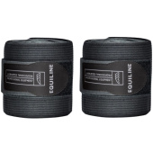 Bandagen Work Bandage Elastisch/Fleece 2er-Pack Schwarz Bandagen Work Bandage Elastisch/Fleece 2er-Pack Schwarz