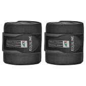 Bandagen Work Bandage Elastisch/Fleece 2er-Pack Schwarz Bandagen Work Bandage Elastisch/Fleece 2er-Pack Schwarz