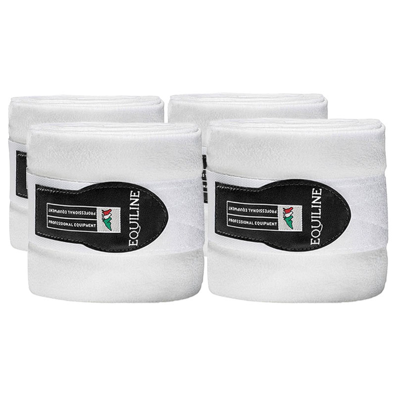 Fleecebandagen Polo Weiß