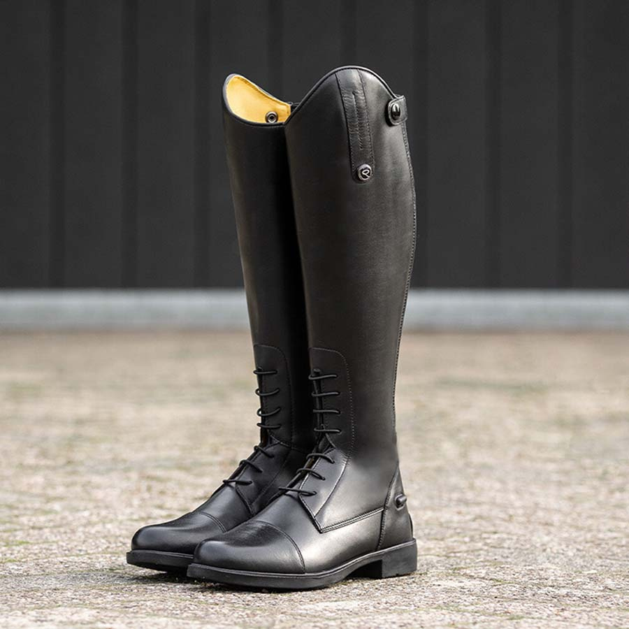 Junior Reitstiefel Julia Schwarz