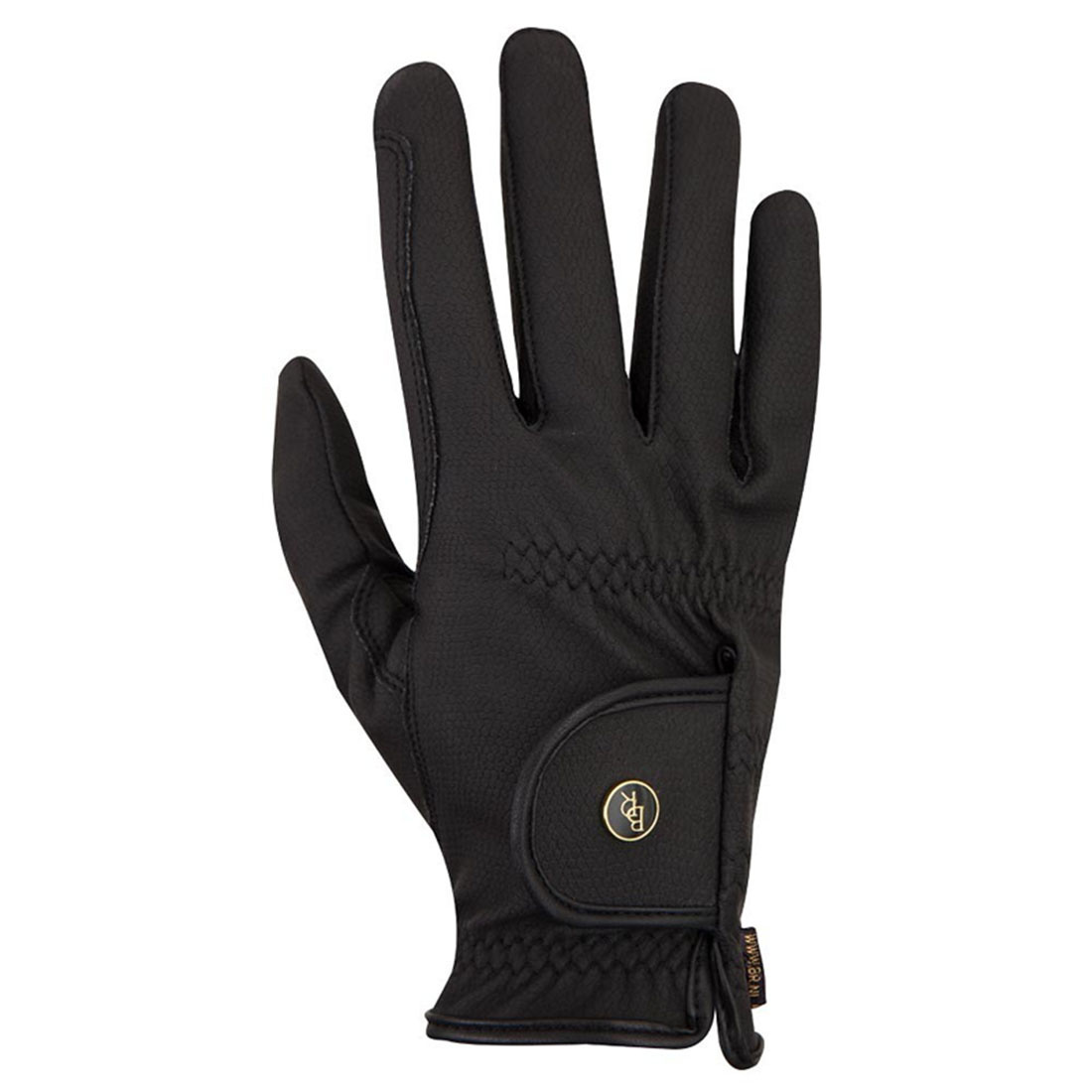 Reithandschuhe Grip Pro Schwarz