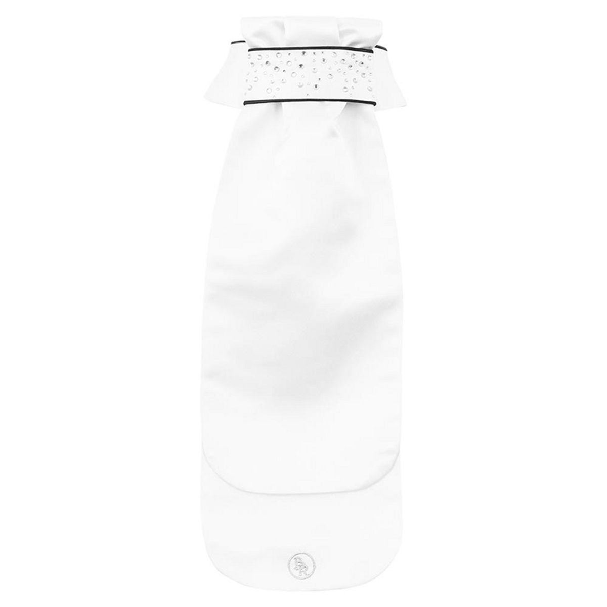Plastron Leon Weiß/Schwarz