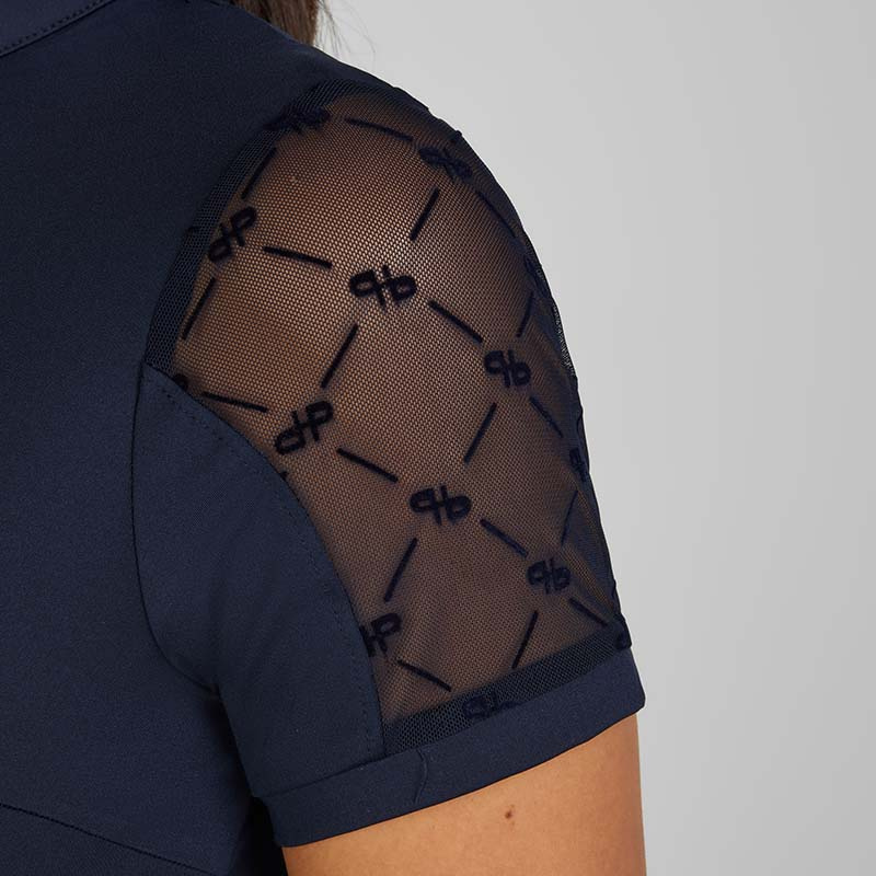 Wettkampftop Cut-Out Selection Marineblau