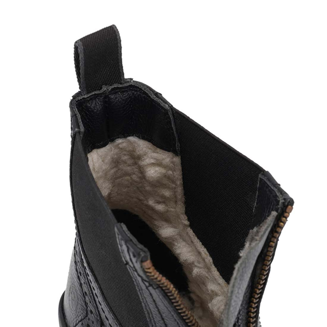 Winterreitstiefeletten Calgary Thermo Schwarz