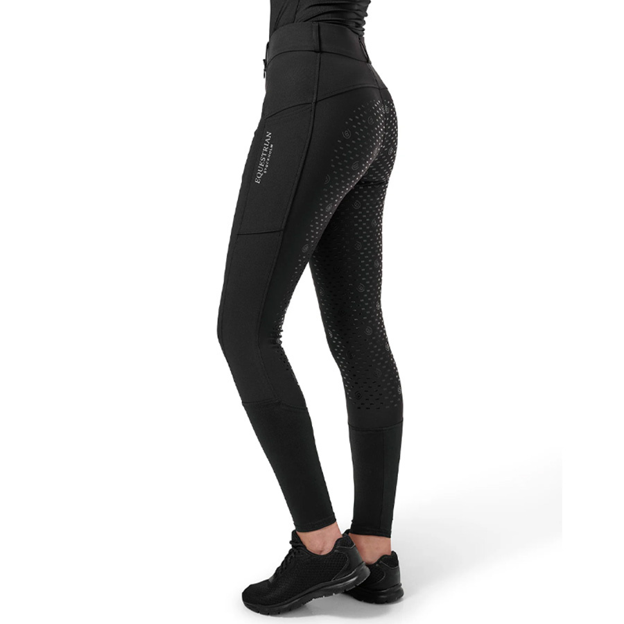 Reithosen ES Dressage Elite Full Grip Black