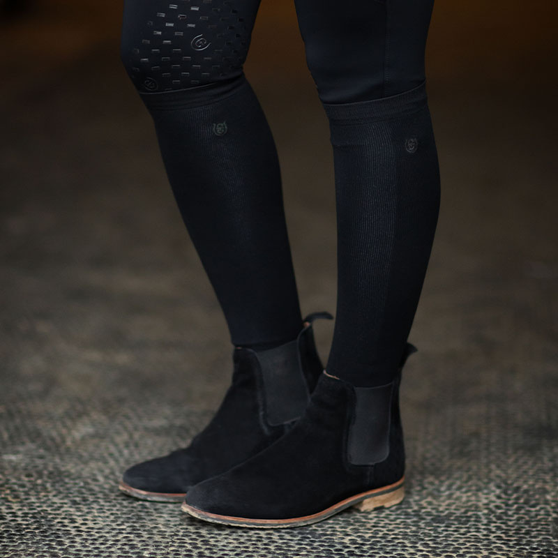 Reitsocken ES Bamboo Blend Black