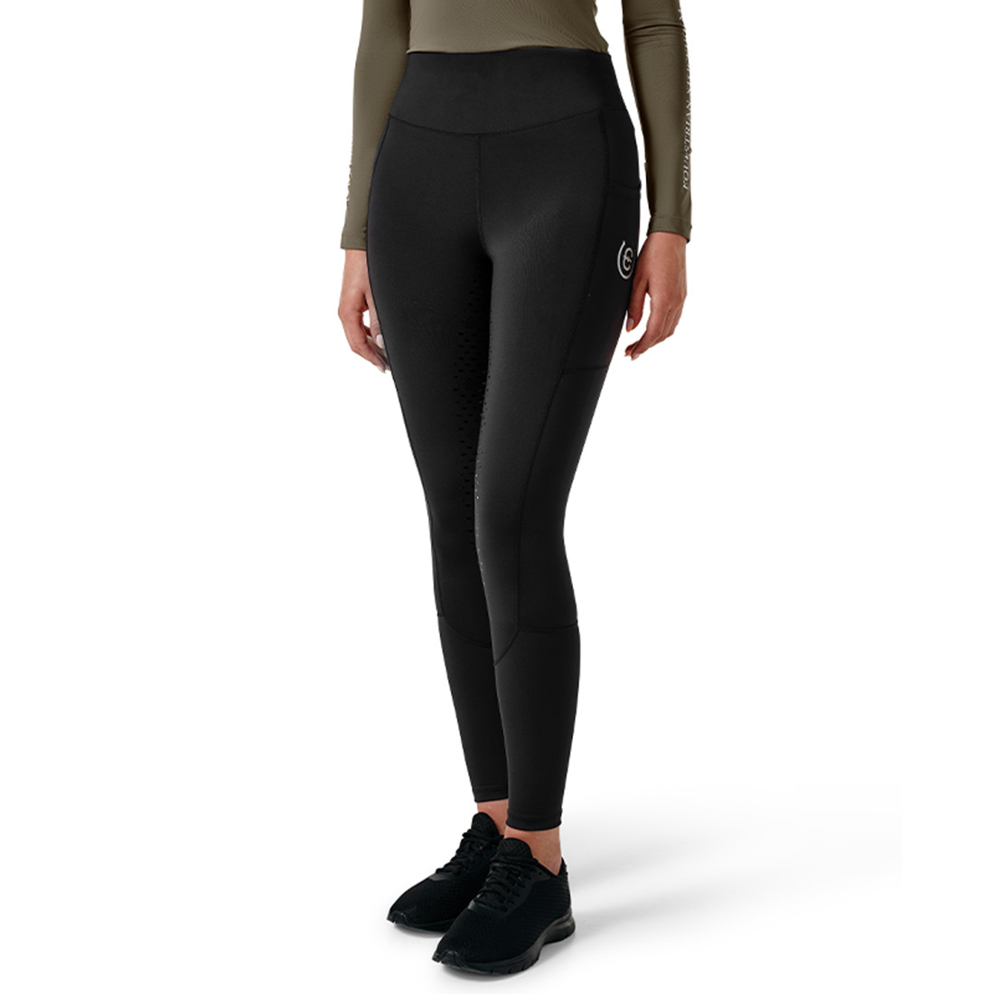 Reithose ES Dressage Movement Full Grip All Black