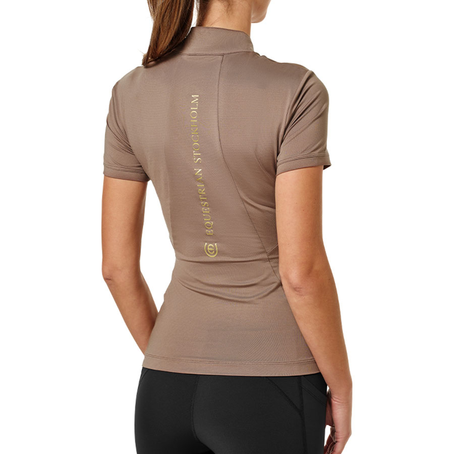 Trainingstop ES UV Protection Short Sleeve Champagne