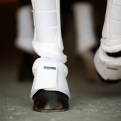 Springschoenen ES Faux Fur White Silver Springschoenen ES Faux Fur White Silver