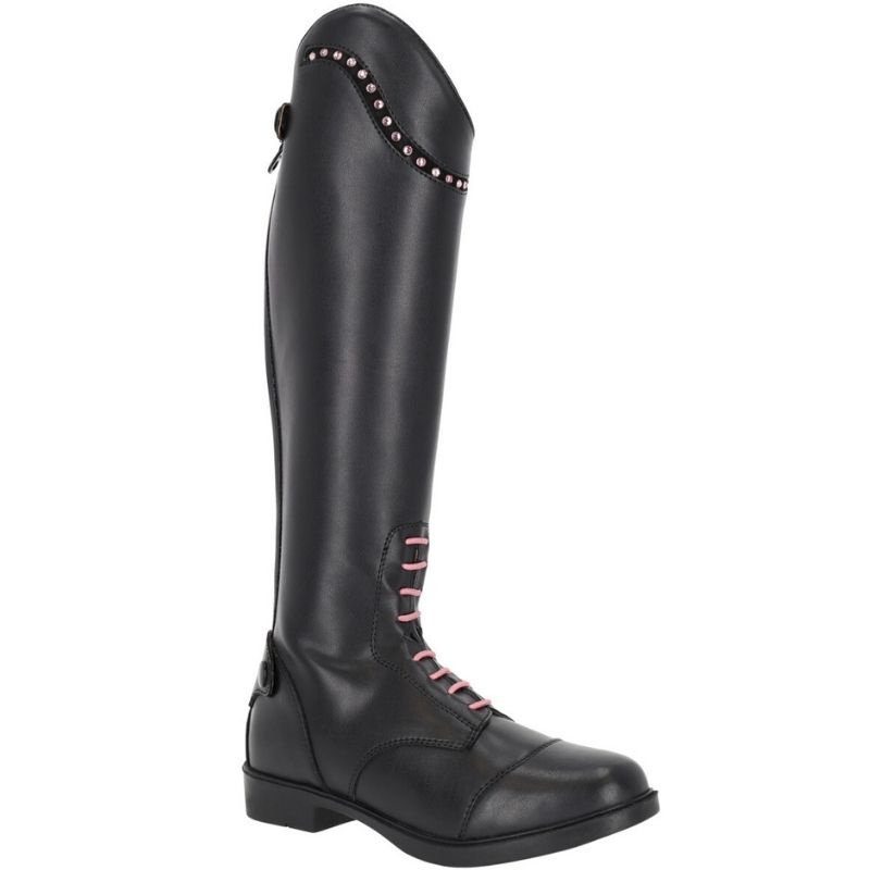 Reitstiefel Kinder/Junior Lucky Start Schwarz