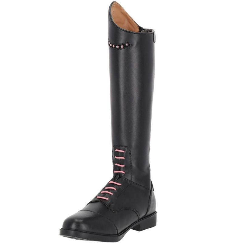 Reitstiefel Kinder/Junior Lucky Start Schwarz