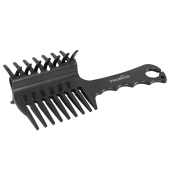 Striegel mit Clip Schwarz Striegel mit Clip Schwarz